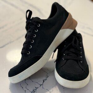 SOREL Out N About III Low Canvas Sneakers | NL4091-010 | Women’s Size 8.5 Black